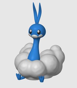 Altaria - Closed Wings Pokemon (No Support)