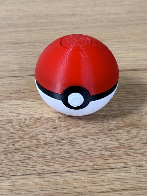 Poke Ball Fidget Spinner