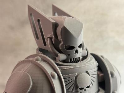 Dummy 40K Helmet "Bat out of Hell"
