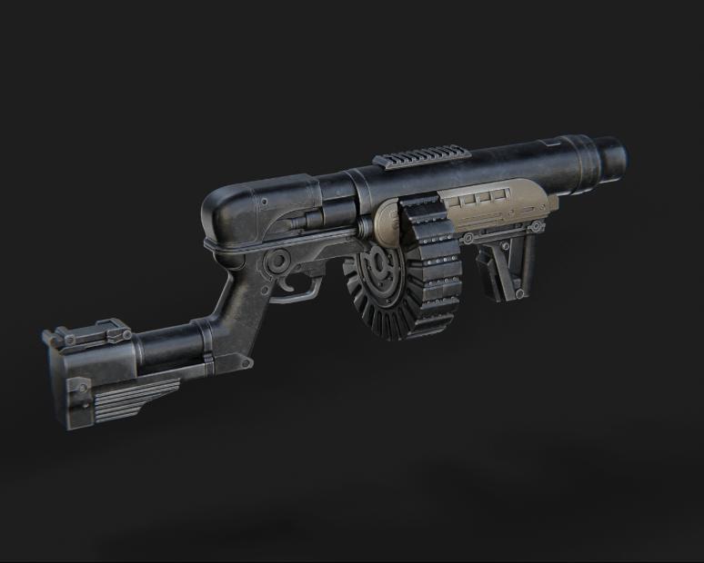 Pyke Syndicate Blaster - 3D Print Files