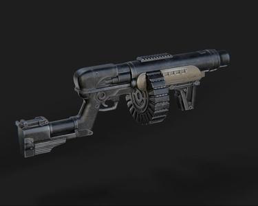 Pyke Syndicate Blaster - 3D Print Files