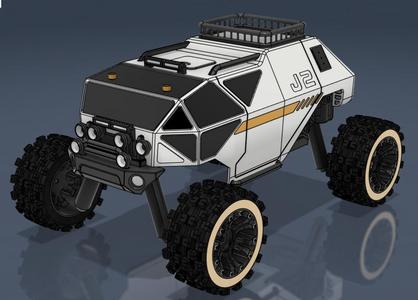 Lost in Space "Chariot" Traxxas Rustler