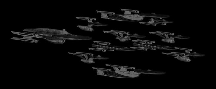 TMP era fanon carriers - Star Trek starship parts kit expansion