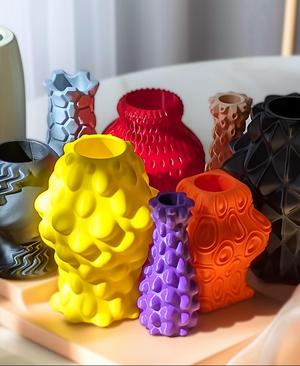 Cacophany Vase - Textured Chaos Vase