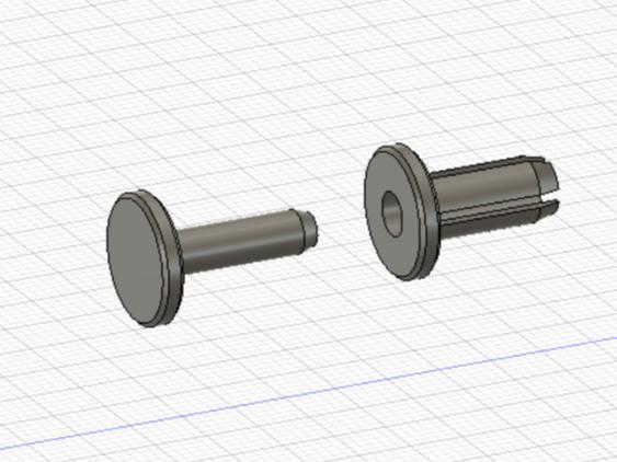 Ø 7mm x 15mm Steckverbinder