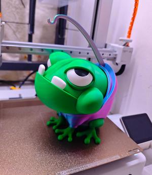 Cute Frog Storage Box Organizer called "Kusari Frog" 