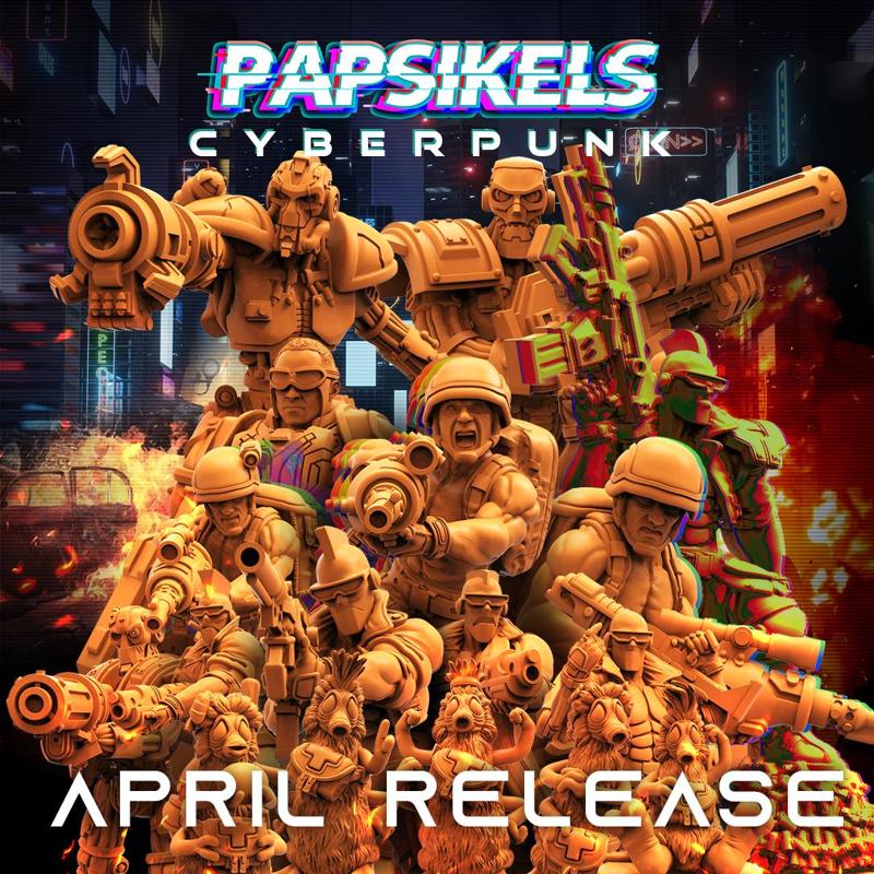 APRIL 2022 TRIBES - CYBERPUNK RELEASE