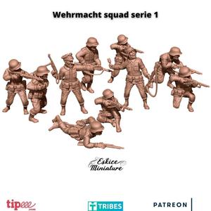 Wehrmacht squad serie 1 - 28mm