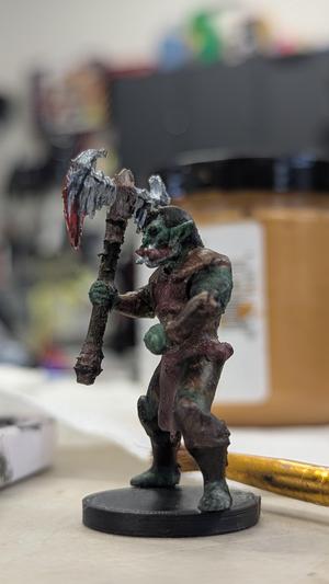 Giant/Troll/Orc Fighter 32mm/40mm (DND / TTRPG)