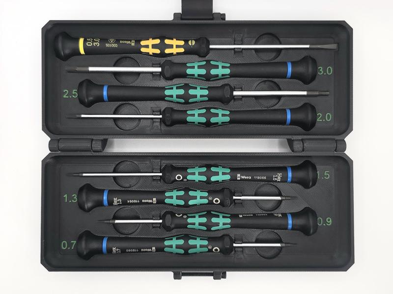 Wera Hex Case - Micro Screwdriver Storage