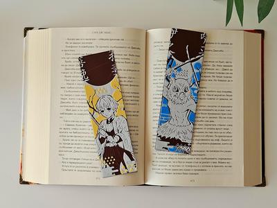 Zenitsu & Inosuke - Demon Slayer Bookmarks Set 2/8