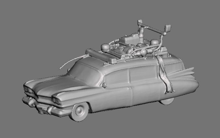 Ecto1 Ghostbusters Vehicle