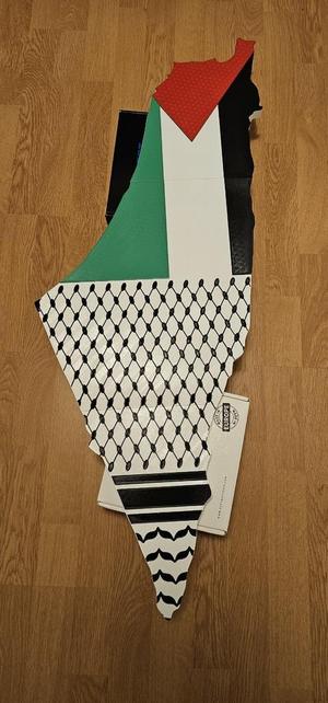 Palestine map 1 meter