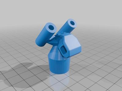 Speedybee Master 5 ELRS + DJI O3 Stubby Antenna Mount