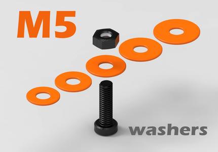 M5 Washer - 9 variations
