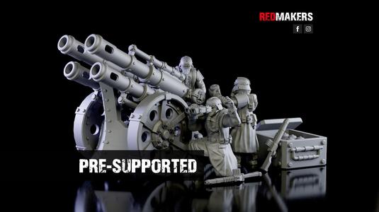 Quattro Cannon - Artillery of the Imperial Force