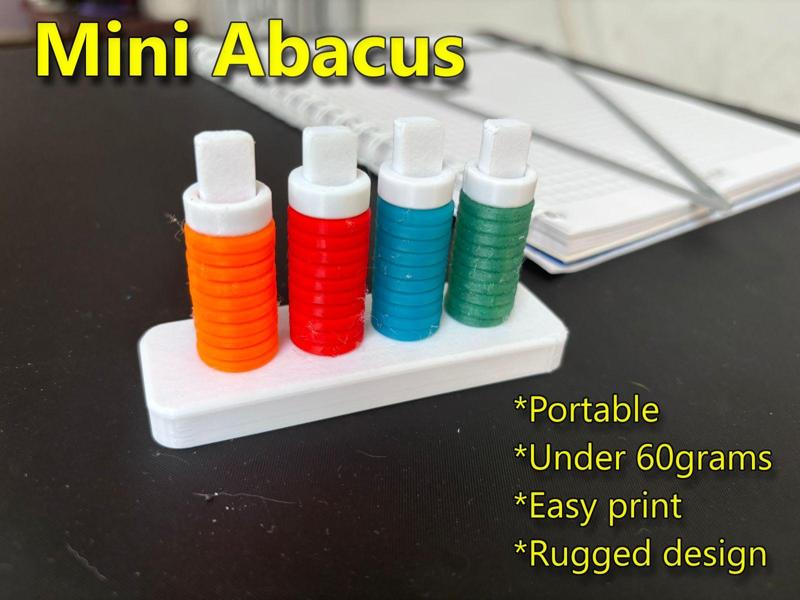 Mini abacus