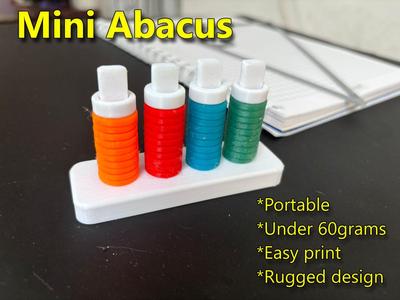 Mini abacus