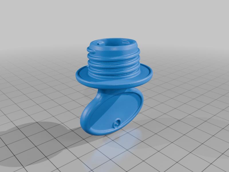 Tap waterbottle hot water