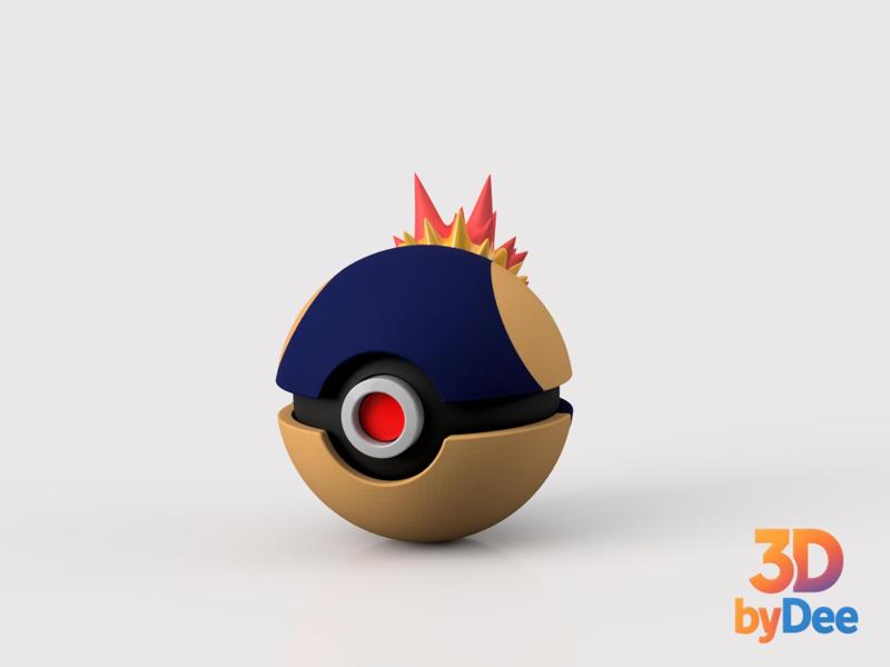 Cyndaquil Pokeball
