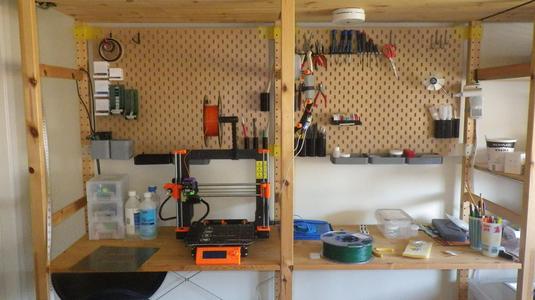 Ivar Skadis adapter mount (without screws)
