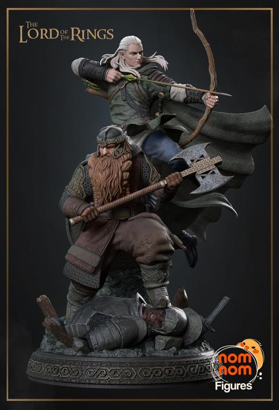 Gimli and Legolas - Lord of the Rings