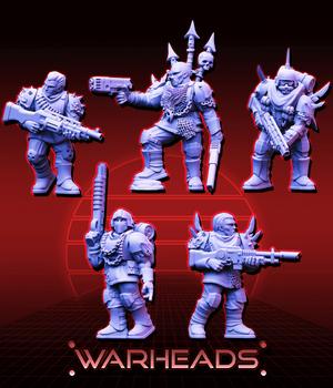 Disloyal Renegade Band! (5 models - 75 bits) - They are going to betray you!