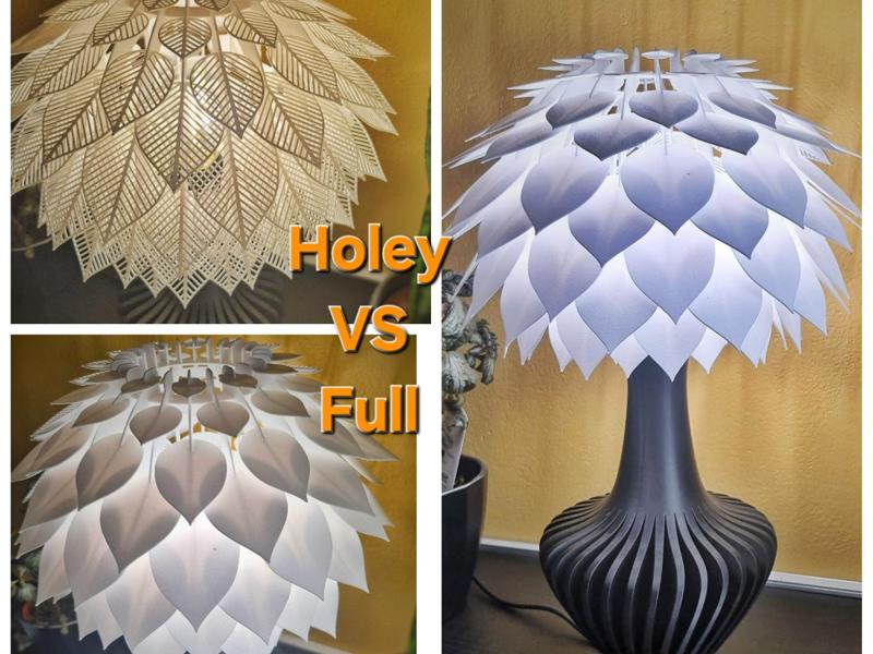 Leaf lampshade