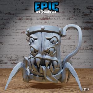 Huge Mug Mimic Decoration / Beer Cup Monster / Equipment Trap / Tavern Item / Pub Encounter