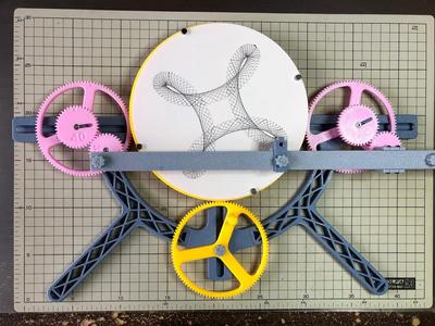 Second order roulette drawing machine   