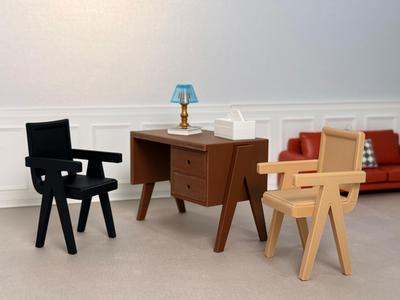 Miniature Office set Desk and Chair 