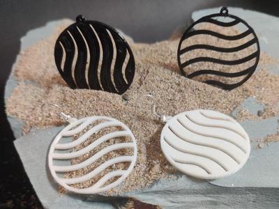 Duality Wave Earrings