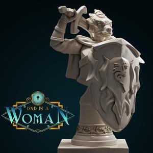 Dragonborn Paladin - Tanshanae - Bust