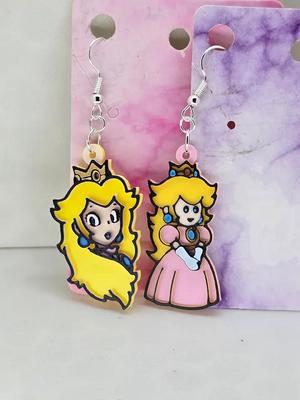 Princess Peach Earrings   