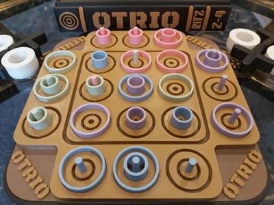OTRIO BOARD GAME - Bookcase Edition