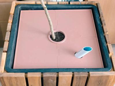 26x26cm planter cover   