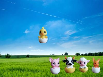 Cute Hatching Animal No1 - Chris the Chick