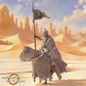 Cataphract Banner Bearer - Presupported
