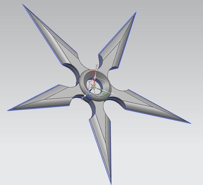 Ninja Star - Real 5 Point Throwing Star