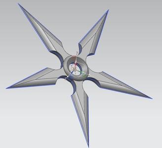Ninja Star - Real 5 Point Throwing Star
