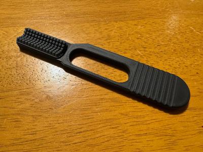 Nozzle wiper brush