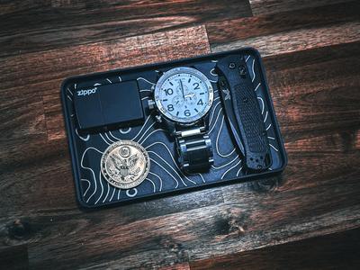 The Ridge Tray - EDC Topographic Tray