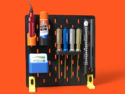 Standing Skadis compatible peg board