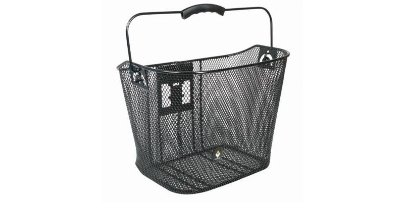 soporte posterior cesta portaobjetos Decathlon Btwin - External support from Decathlon Btwin front bike basket