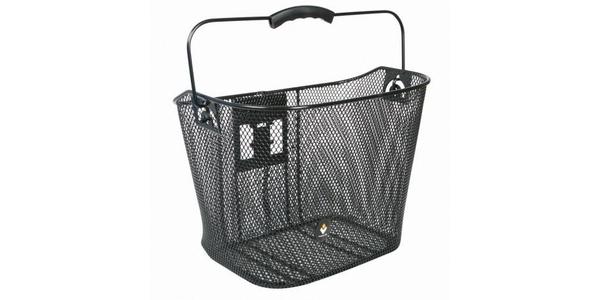 soporte posterior cesta portaobjetos Decathlon Btwin - External support from Decathlon Btwin front bike basket