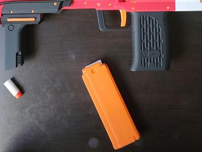8 round straight talon style mag, print in place.
