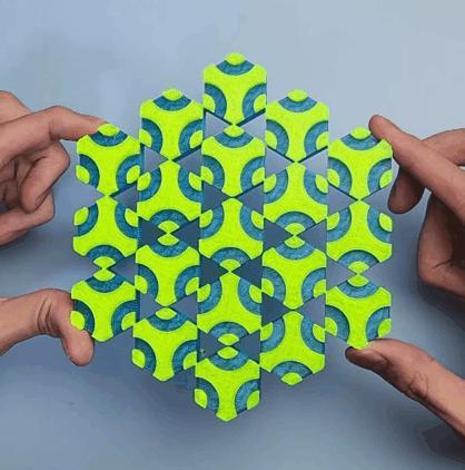 TPU hexagonal tessellation