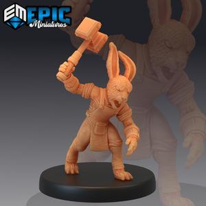 Bunny Hammer / Rabbit Warrior / Rodent Soldier / Hare Army