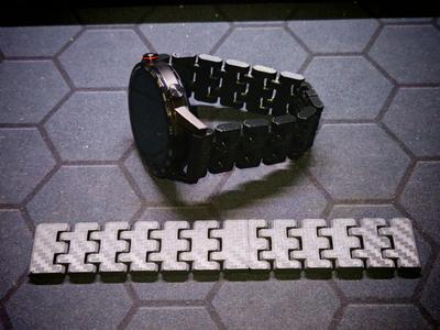 Watch straps, various sizes, track style (supports 22mm and 20mm widths)