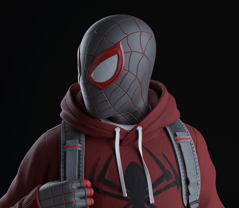 Spider-Man Miles Morales - Statue